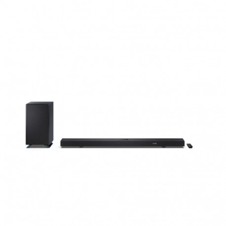 Sharp HT-SBW55121(BK) Q 5.1.2 Dolby Atmos/ DTS:X Soundbar with Wireless Subwoofer, Black |