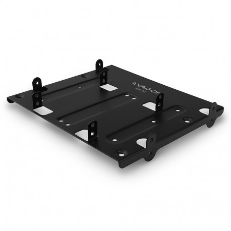 Axagon Metal frame for mounting four 2.5" disks or two 2.5" disks and one 3.5" disk in a 5.25" posit