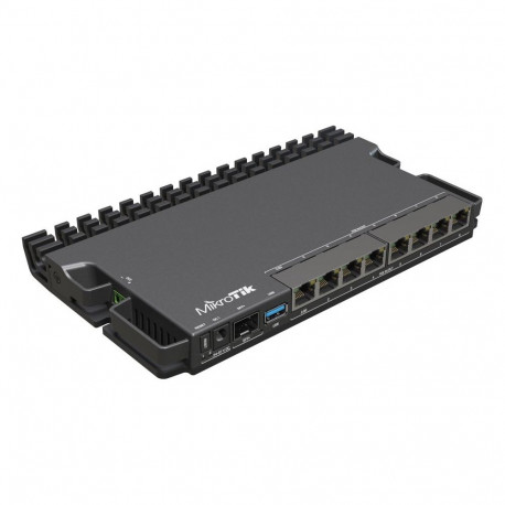 Mikrotik RouterBOARD RB5009UPr+S+IN No Wi-Fi, Router Switch, Rack Mountable, 10/100/1000 Mbit/s, Eth