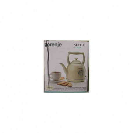 GORENJE SALE OUT. K17CLIN Kettle, Electric, Capacity 1.7 L, Power 2000 W, Plastic/metal, Ivory | | D