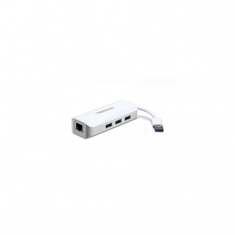 Trendnet TU3-ETGH3 laptop dock/port replicator White