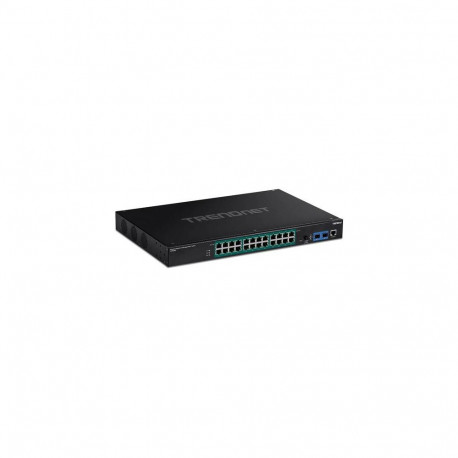 Trendnet TI-RP262i Managed L2 Gigabit Ethernet (10/100/1000) Power over Ethernet (PoE) 1U Black