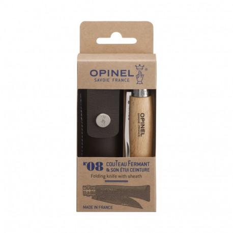 Opinel N°08 Camper/scout Wood