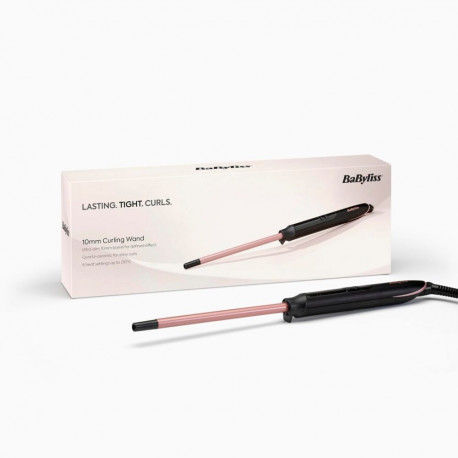 BaByliss Tight Curls Curling wand Warm Black, Copper 25 W 98.4" (2.5 m)