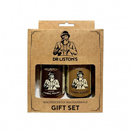 Dr. Liston’s Cymbal Care Gift Set DR-GS-CCLCYP - zestaw do czyszczenia i polerowania talerzy 2 × 150