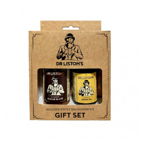 Dr. Liston’s Guitar Glaze Gift Set DR-GS-GGLO - zestaw do pielęgnacji gitary z nabłyszczaczem i olej