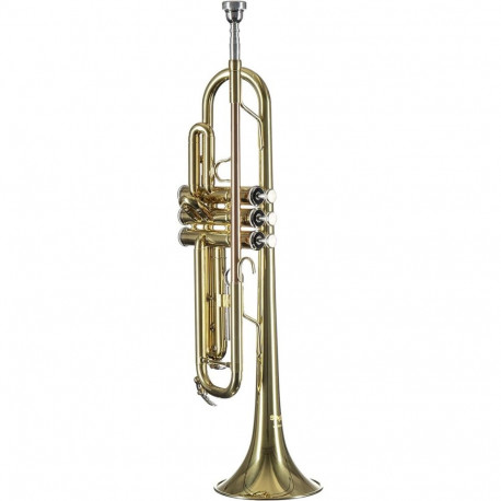 Stagg WS-TR215S - trąbka B, menzura ML, ustnik 7C i futerał