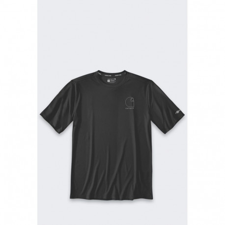 Sun Defender T-särk kerge logoga SS, must