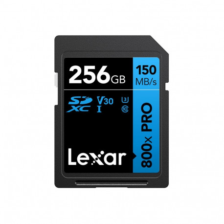 Lexar Professional 800x Pro SDXC 256GD memory card