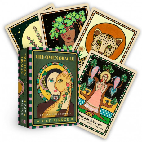 Oracle Card Deck - Hay House The Omen Oracle 44-Card English Guidebook