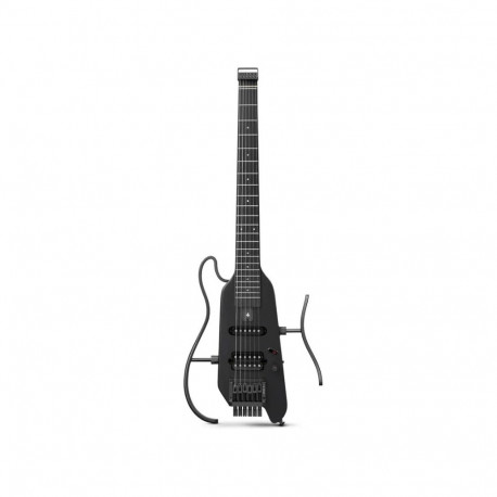 Electric Guitar - DONNER Hush X Black 6-String Mahogany H-S Folding Right-Handed