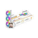 CPU Cooler - DarkFlash WAVE-DV360S MAX 360 mm White