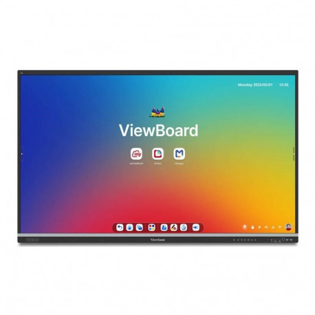 Viewsonic interaktiivne tahvel IFP6551 165.1cm (65") 3840 x 2160 pikslit puuteekraan, must