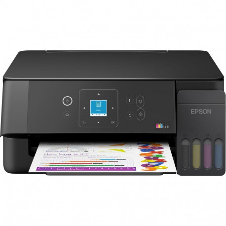 EPSON EcoTank | L3360 | Inkjet | Colour | Multifuction Printer | A4 | Wi-Fi | Black
