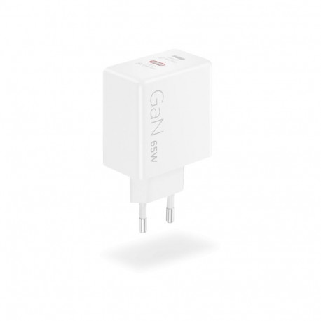 Lenovo Dual USB-C 65W GaN Charger | USB-C | 65 W | Charger