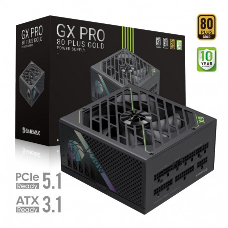 gamemax PSU | GX PRO 1250G | 1250 W | Gold | Full Modular