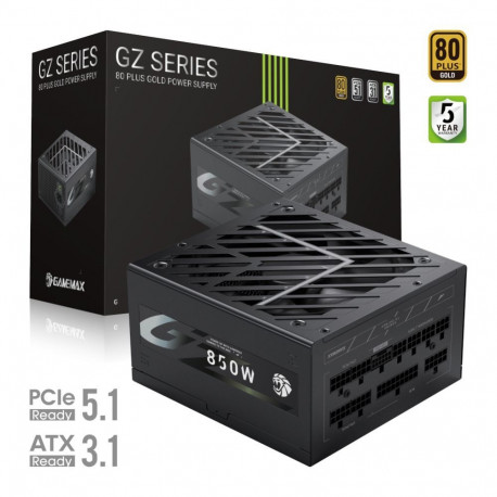 gamemax PSU | GZ 850G | 850 W | Gold | Full Modular
