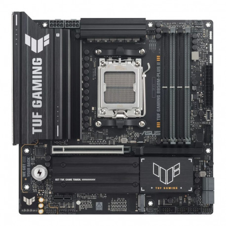 Asus TUF GAMING B850M-PLUS II | Processor family AMD | Processor socket AM5 | DDR5 | Supported hard 
