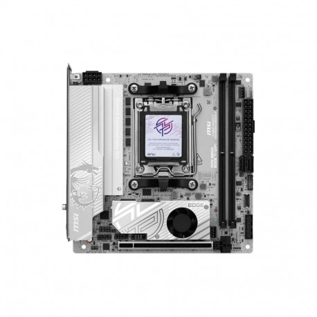 MSI MPG B850I EDGE TI WIFI | Processor family AMD B850 | Processor socket AM5 | DDR5 | Supported har