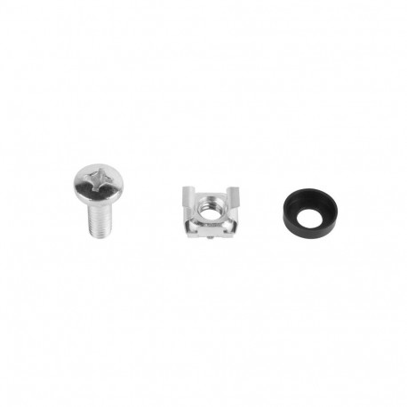 Lanberg | 19" Mounting screws set (basket, washer, screw), 10 pcs | AK-1304-S