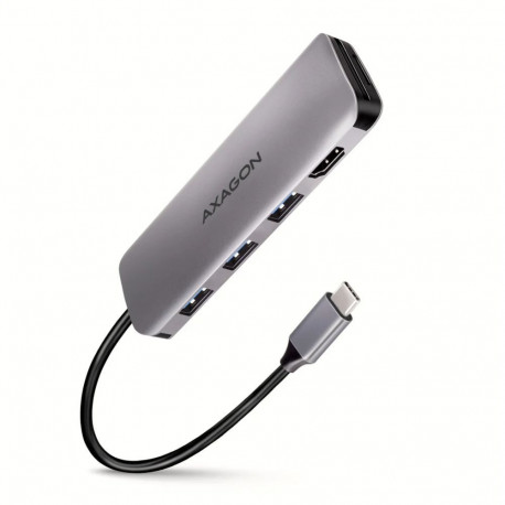 Axagon HMC-HCR3A SuperSpeed USB-C COMBO 5in1 hub