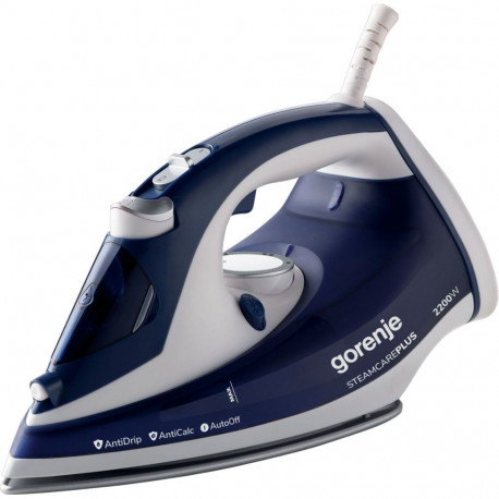 GORENJE | SIH2200BLC | Steam Iron | 2200 W | Water tank capacity 280 ml | Continuous steam 30 g/min 