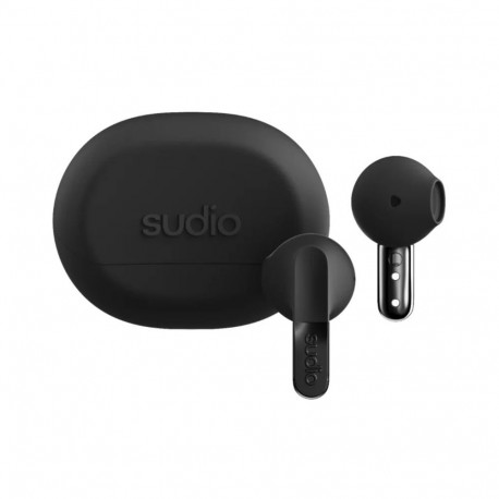 SUDIO Earbuds | N3 | Bluetooth | On-ear | Microphone | Onyx Black | Wireless
