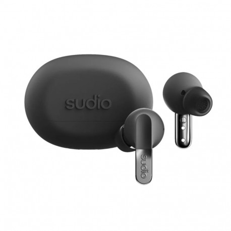 SUDIO Earbuds | N3 Pro | Bluetooth | In-ear | Microphone | Titanium Black | Noise canceling | Wirele
