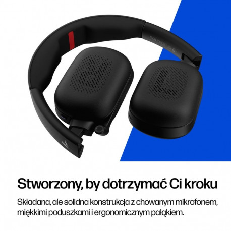 HP Poly Focus 625 Stereo Bluetooth Headset