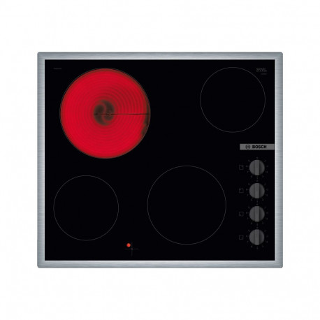 Bosch pliidiplaat PKE645CA2E klaaskeraamiline 4 keedualaga pöördnupud must