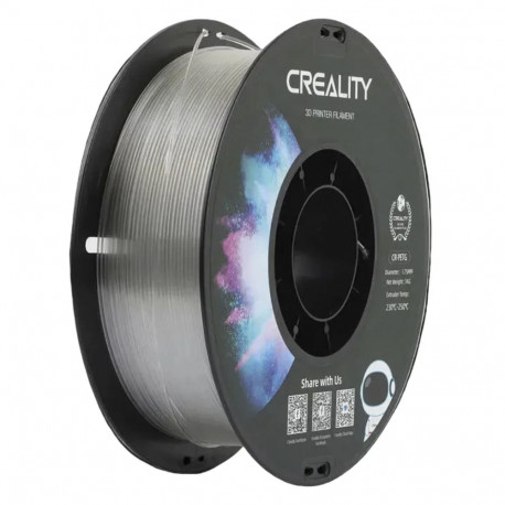 Creality filament CR-PETG, läbipaistev