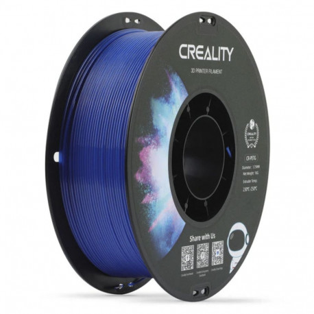 CR-PETG 3D-printeri filament (1kg, 1,75mm, rullil), sinine