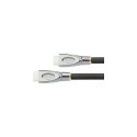 Python HDMI® 2.1 kaabel 8K UHD-2 nailonpunutisega 2m, must