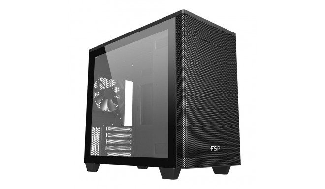 "Fortron Case Mini CST360 B Micro-ATX/Mini-ITX o.N. Black"