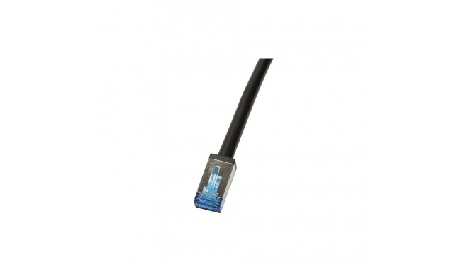 "Outdoor PE Patch Cable CAT.6A S/FTP, black, 40m"