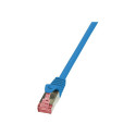 "Patch Cable Cat.6 S/FTP blue 7,50m, PrimeLine"