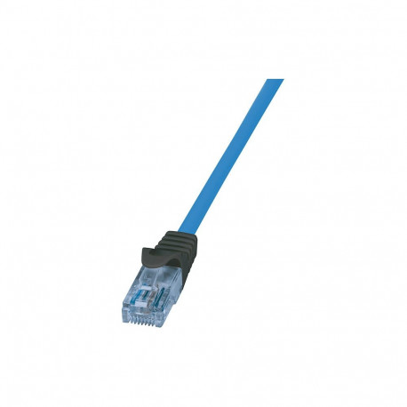Cat.6A premium patch-kaabel 10G / POE / HDBT, sinine, 1m