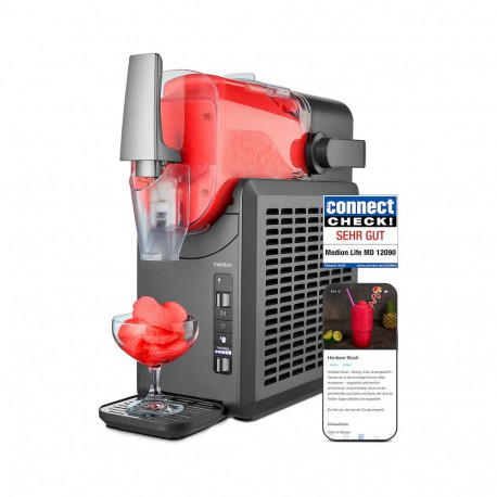 "Medion LIFE Slush-Eismaschine MD12090 (grau, fr 2.600ml Slush)"