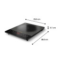Philips induktsioonpliidiplaat 5000 series HD5850/90, lauapealne, 29.5cm, 1 keedualaga, must, hall
