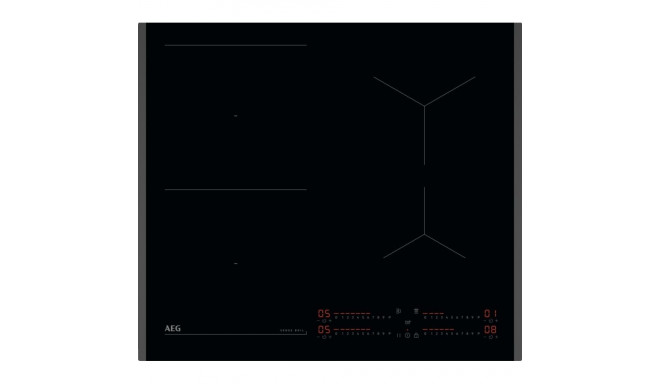 AEG induktsioonpliidiplaat TI64IB10FB integreeritav 60cm 4 keedualaga, must