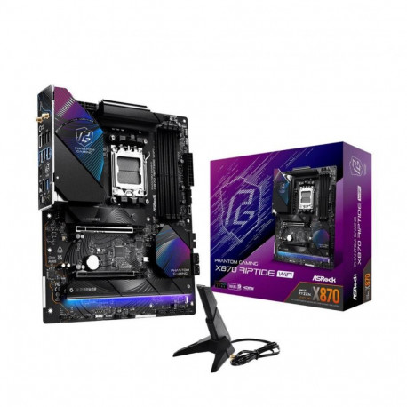 Asrock Mainboard||AMD X870|SAM5|ATX|Memory DDR5|Memory slots 4|1xPCI-Express 4.0 16x|1xPCI-Express 5