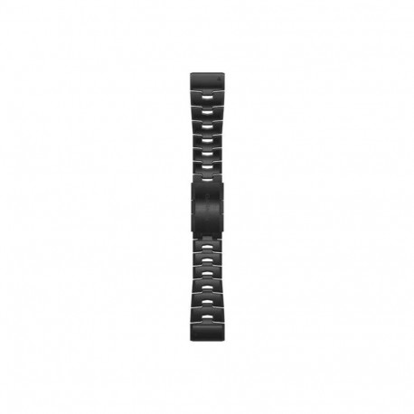 Garmin Garmin QuickFit 26 Vented Titanium Bracelet with Carbon Gray DLC Coating Carbon Gray