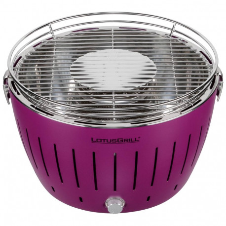 LotusGrill Table Top Barbecue G340 32cm USB purple G-LI-34P GLI34P (G-LI-34P)