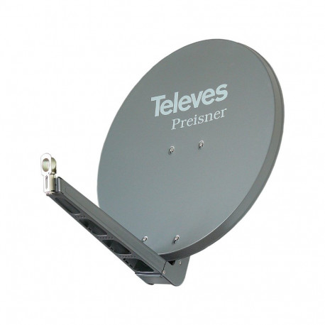 Televes paraboolantenn S 75QSD-G 75cm ALU, grafiit