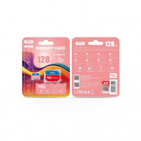 XO memory card 128GB microSDXC cl. 10 + adapter