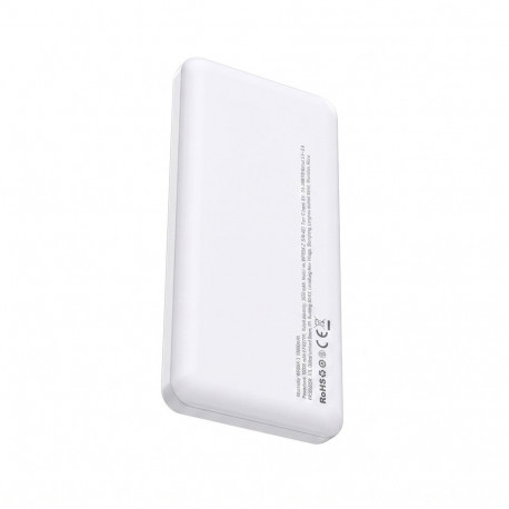 Powerbank Wozinsky Wpower WPBBK-3 10000 mAh 10W 2x USB-A 2A - white