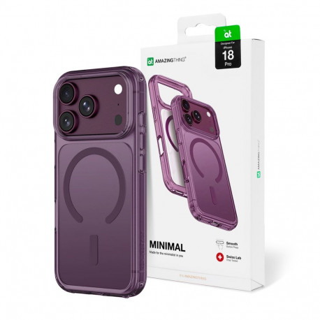 AmazingThing Minimal Mag Drop Proof Case 3 Lens for iPhone 18 Pro with Lanyard Mount and MagSafe Com