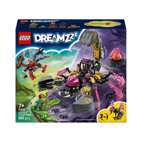 CONSTR LEGO NGHTMR SCORPION DIGGER 71513