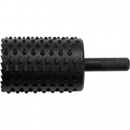 Yato YT-61707 rotary rasp for wood, 25mm, 6mm shank, 0-2000 rpm, HCS, hardened