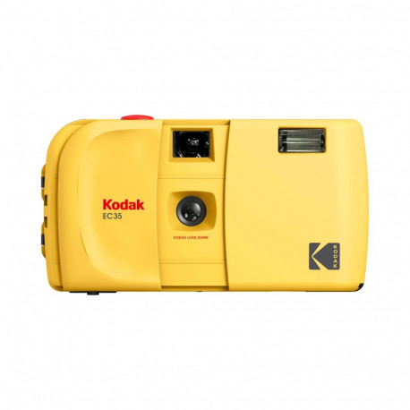Kodak filmikaamera EC35, võikollane + Kodak Ultra Max 24 Exp